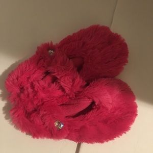 Pink slippers